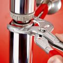 Knipex 81 13 250 szifon- és konnektor fogó (cserélhető pofákkal)(krómozott, 250 mm)