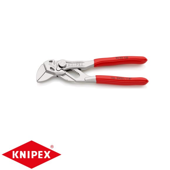 Knipex 86 03 125 fogókulcs (krómozott, 125 mm)