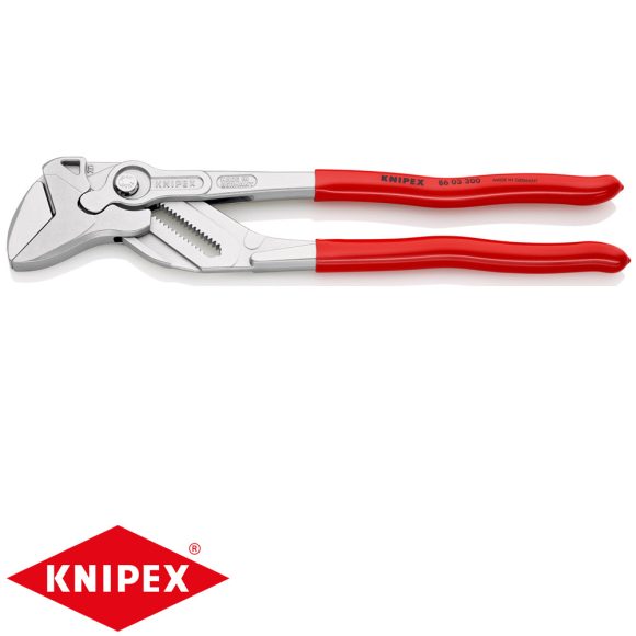 Knipex 86 03 300 fogókulcs (krómozott, 300 mm)