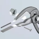 Knipex 87 51 180 Cobra ES keskeny vízpumpa fogó (180 mm)