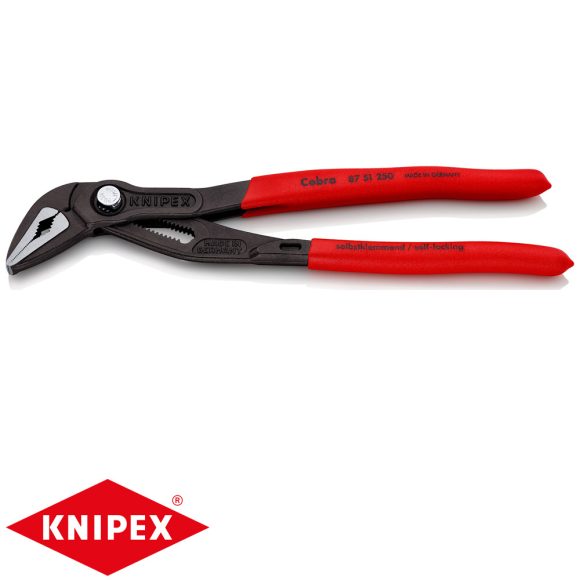 Knipex 87 51 250 Cobra ES keskeny vízpumpa fogó (250 mm)