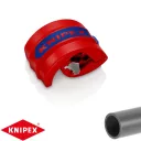 Knipex 90 22 10 BiX vágó műanyag csövekhez (Ø20-50 mm)