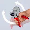 Knipex 90 25 25 csővágó kompozit és műanyag csövekhez (max 26 mm)