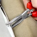 Knipex 91 92 180 kárpitos kapocsfogó (185 mm)