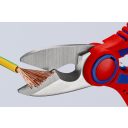 Knipex 95 05 10 SB villanyszerelő olló (160 mm)