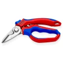 Knipex 95 05 20 hajlított villanyszerelő olló (160 mm)
