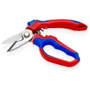 Knipex 95 05 20 hajlított villanyszerelő olló (160 mm)