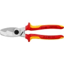 Knipex 95 16 200 kábelolló (VDE, 200 mm)