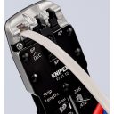 Knipex 97 51 12 krimpelő fogó Western dugókhoz (RJ10, RJ11/12, RJ45 csatlakozókhoz)