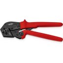 Knipex 97 52 18 krimpelő fogó ikerérvéghüvelyhez (2x6, 2x10, 2x16 mm2) (250 mm)