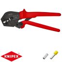Knipex 97 52 19 krimpelő fogó érvéghüvelyhez (35, 50 mm2) (250 mm)