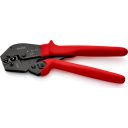 Knipex 97 52 23 krimpelő fogó szigeteletlen saruhoz, összekötőkhöz (16, 25 mm2) (250 mm)