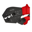 Knipex 97 52 23 krimpelő fogó szigeteletlen saruhoz, összekötőkhöz (16, 25 mm2) (250 mm)