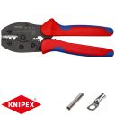 Knipex 97 52 33 krimpelő fogó szigeteletlen sarukhoz és összekötőkhöz (0,5-10 mm2) (220 mm)