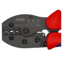 Knipex 97 52 35 krimpelő fogó szigeteletlen csúszósarukhoz (0,5-6 mm2) (220 mm)