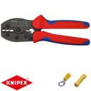 Knipex 97 52 36 krimpelő fogó szigetelt sarukhoz és öszekötőkhöz (0,5-6 mm2) (220 mm)
