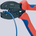 Knipex 97 52 36 krimpelő fogó szigetelt sarukhoz és öszekötőkhöz (0,5-6 mm2) (220 mm)