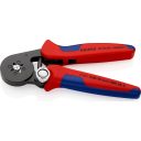 Knipex 97 53 04 önbeálló krimpelő fogó szigetelt és szigeteletlen érvéghüvelyhez (0,08-16 mm2) (180 mm)
