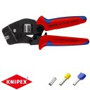 Knipex 97 53 08 önbeálló krimpelő fogó szigetelt és szigeteletlen érvéghüvelyhez (0,08-10 mm2) (190 mm)