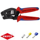 Knipex 97 53 09 önbeálló krimpelő fogó szigetelt és szigeteletlen érvéghüvelyhez (0,08-16 mm2) (190 mm)