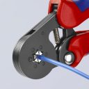 Knipex 97 53 14 önbeálló krimpelő fogó szigetelt és szigeteletlen érvéghüvelyhez (0,08-10 mm2) (180 mm)