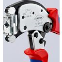 Knipex 97 53 18 önbeálló krimpelő fogó elfordítható fejjel szigetelt és szigeteletlen érvéghüvelyhez (0,08-16 mm2) (240 mm)