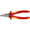 Knipex 97 78 180 krimpelő fogó szigetelt és szigeteletlen érvéghüvelyhez (0,25-16 mm2) (VDE, 180 mm)