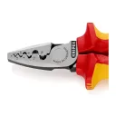 Knipex 97 78 180 krimpelő fogó szigetelt és szigeteletlen érvéghüvelyhez (0,25-16 mm2) (VDE, 180 mm)