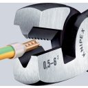 Knipex 97 81 180 krimpelő fogó szigetelt és szigeteletlen érvéghüvelyhez (0,5-6 mm2) (180 mm)