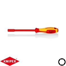   Knipex 98 03 06 szigetelt dugókulcs csavarhúzó CrVMo - 6x125 mm (VDE 1000V)
