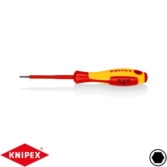 Knipex 98 13 20 szigetelt imbusz csavarhúzó CrVMo - 2x75 mm (VDE 1000V)