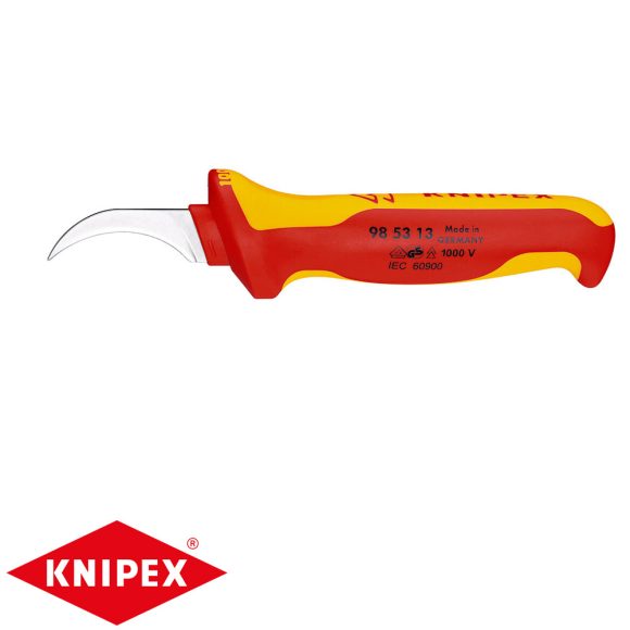 Knipex 98 53 13 kábelkés (kampós, 190 mm)