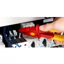 Knipex 98 62 01 műanyag markoló fogó (VDE, 180 mm)