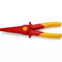 Knipex 98 62 02 műanyag félkerek csőrű markoló fogó (VDE, 220 mm)