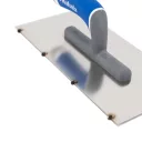 Kubala 0249 simító szigetelő masszákhoz 270x130 mm (inox, 3K gumírozott nyél)