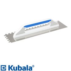   Kubala 0254 glettvas 480x130 mm - fogazott 10x10 mm (inox, 3K nyél)