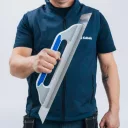 Kubala 0256 glettvas lekerekített sarkokkal 480x130 mm (inox, 3K nyél)