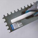 Kubala 0257 glettvas 480x130 mm - fogazott félköríves 20x15 mm (inox, 3K nyél)