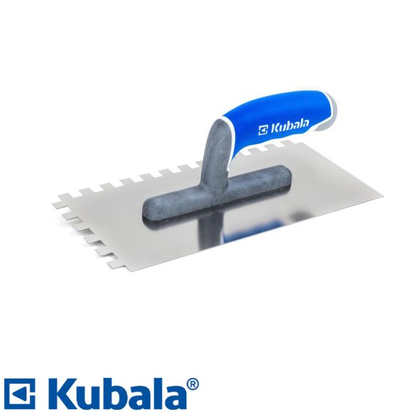 Kubala 0274 Master Line XL glettvas 270x130 mm - fogazott 10x10 mm (inox, 3K gumírozott nyél)
