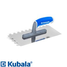   Kubala 0275 Master Line XL glettvas 270x130 mm - fogazott 12x12 mm (inox, 3K gumírozott nyél)