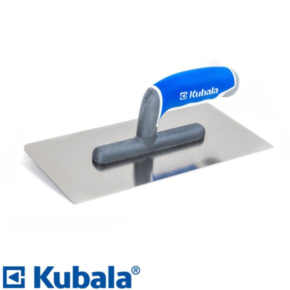 Kubala 0276 Master Line XL glettvas, lekerekített sarkokkal 270x130 mm - sima (inox, 3K gumírozott nyél)