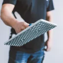 Kubala MASTER LINE 0346 polisztirol csiszoló  - 360x160 mm (perforált acél lap)