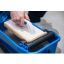 Kubala 0371 hidrofil szivacsos simító X-vágott szivaccsal - 280x140 mm (30 mm vtg, 2K nyél)