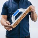 Kubala 0379 simító nagy pórusú szivaccsal - 280x140 mm (30 mm vtg, 2K nyél)