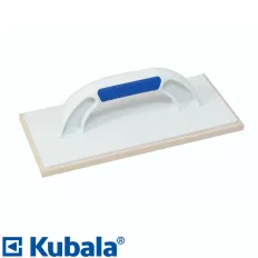   Kubala 0383 fugázó simító 8 mm vtg fehér gumi lappal - 140x280 mm (2K markolat)