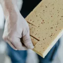 Kubala 0387 simító irdalt pórusos szivaccsal - 280x140 mm (2K nyél)