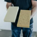 Kubala 0387 simító irdalt pórusos szivaccsal - 280x140 mm (2K nyél)