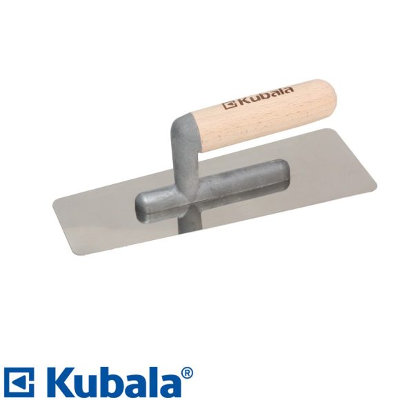 Kubala 0457 velencei simító, trapéz 240x75x95 mm (inox, bükkfa nyél)