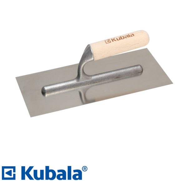 Kubala 0472 profi glettvas 270x130 mm (inox, bükkfa nyél)