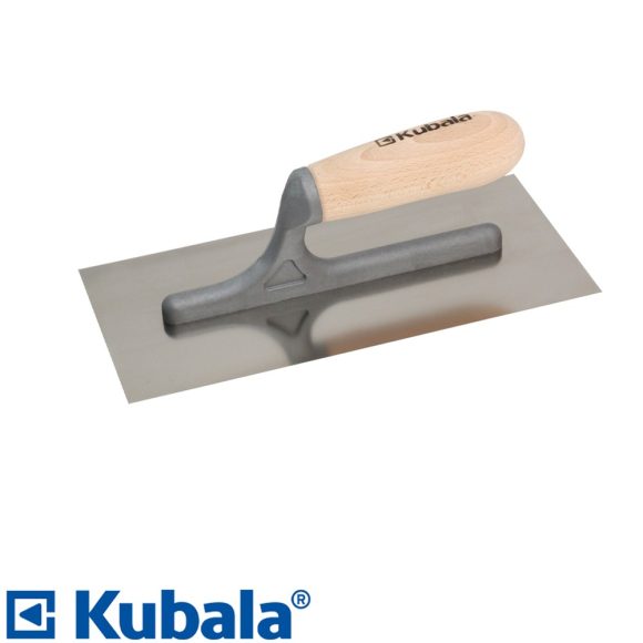 Kubala 0475 profi glettvas 270x130 mm (inox, bükkfa nyél)